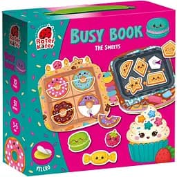 Гра розвиваюча Roter Kafer з липучками Бізіббук Смаколики (RK1170-03)