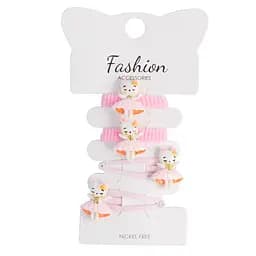 Зажим для волос Котики 4шт