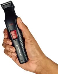 Набір для стрижки Remington Graphite, для голови, вусів, бороди, носа і тіла, акум., насадок-6, чорний - мініатюра 3