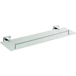 Полка стеклянная VBI Mercury chrome VBI-040209CH, Хром