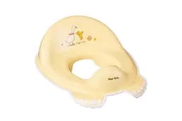 Туалетное сиденье Лесная сказка с противоскользящими резинками Светло-желтый