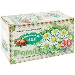 Чай Карпатський Чай Ромашка 30 г (30 шт. x 1 г)