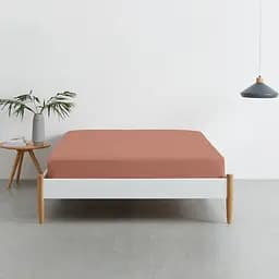 Набір простирадл на резинці Cosas COPPER/ BEIGE GEOMETRY 160х200х20 см (Set_Brick_CellAshbeige_160х200_2) - мініатюра 3