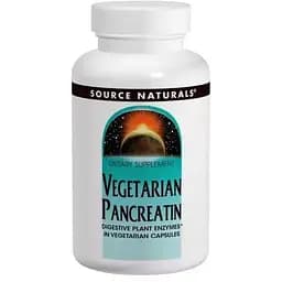 Панкреатин вегетаріанський Source Naturals 475 мг 120 капсул