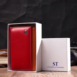 Жіночий шкіряний гаманець ST Leather 14х9х2 см acs0028354 - мініатюра 8