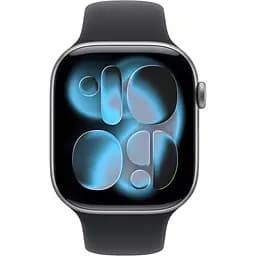 Смарт-годинник Apple Watch Series 11 GPS 42mm Space Gray Aluminum Case with Black Sport Band M/L (MEQX4) [145300] - мініатюра 2