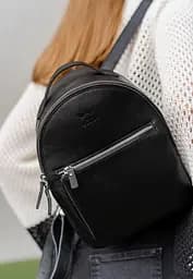 Кожаный рюкзак Groove S черный