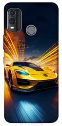 Чохол Demsky Yellow Porsche для Nokia G11 Plus