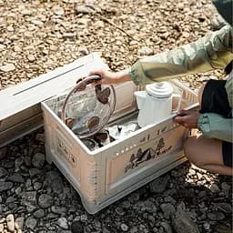 Складаний контейнер для води з ПВХ Naturehike NH20SJ040, 10л, прозорий - мініатюра 9