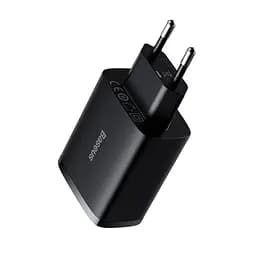 Зарядное устройство – блок адаптер Baseus Compact Charger 3U 17 W EU 3USB (CCXJ020101)