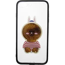 Чохол-накладка Toto TPU Сartoon Network Case IPhone 7 Plus /8 Plus Animation Hare Black