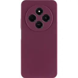 Чохол Lakshmi SilIcone Cover Full Camera (AAA) для Xiaomi Redmi 14C / Poco C75 Plum