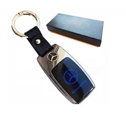 Елегантний Брелок-Запальничка Для Ключів MERCEDES - Світлодіодна Лампа розжарювання З РК-екраном