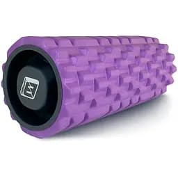 Масажний ролик EasyFit Grid Roller 33 см v.1.1 Фіолетовий (EF-2020a-V)