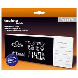 Метеостанція Technoline WS6870 White (WS6870) - мініатюра 8