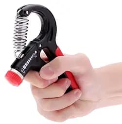 Еспандер кістьовий PowerPlay PP-4323 з регульованим навантаженням 10-40 кг Strength Grip Чорно-зелений (PP_4323_Bl/Green) - мініатюра 7