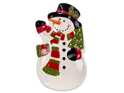 Блюдо Lefard Снеговик, 20 см (948-014)