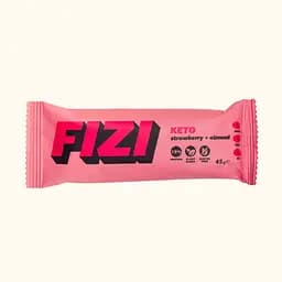 Набір протеїнових батончиків Fizi Кето Strawberry + Almond 10 шт. - мініатюра 2