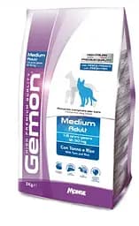 Корм Gemon DOG Medium Adult тунец/рис для дорослих собак середніх порід