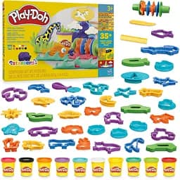 Набір для творчості Hasbro з масою для ліплення Play-Doh Land Air and Sea (F8788) - мініатюра 3