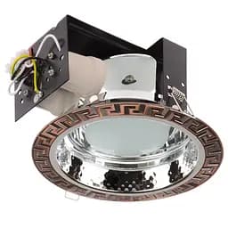 Світильник Downlight стельовий Brille 166638 DL-26/2 AC E27 врізний