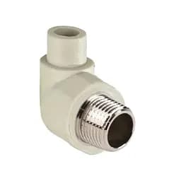 Коліно ППР Pestan комбіноване з зовнішнім різьбленням D 20х1/2" Н (10021552) 30412