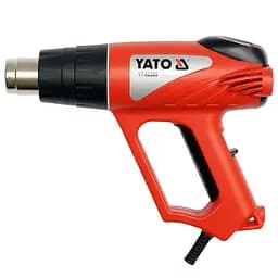 Фен технічний мережевий Yato 2000 Вт з регулятором температури та дисплеєм (YT-82293)