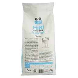 Сухий корм для собак мініатюрних порід з чутливим травленням Brit Care GF Mini Sensitive з олениною 7 кг - мініатюра 4