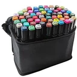 Набір двосторонніх маркерів Touch Sketch Marker у сумці Touch-60 60 шт. (1560069335) - мініатюра 2