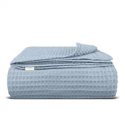 Плед-покривало Cosas Maya Greek Waffle вафельний 160х230 см сизий (Blanket_47Maya_GreekWaffle_160x230)