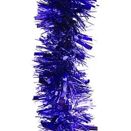 Мішура новорічна 200х9 см ПВХ синій (ГН-90/2-4)