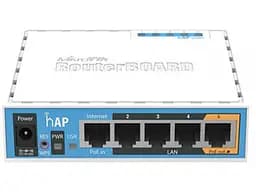 Бездротовий маршрутизатор (роутер) Mikrotik hAP ac lite (RB952Ui-5ac2nD) [47096] - мініатюра 2