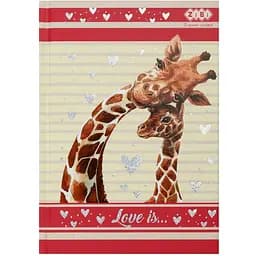 Блокнот ZiBi Love Is Kids Line А-6 у клітинку 64 аркуші червоний (ZB.12719-10)