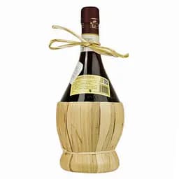Вино Chianti Fiasco DOCG 2024 червоне сухе 0.75 л в солом'яній корзинці  - мініатюра 2