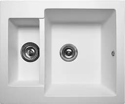 Кухонная мойка Fancy Marble Arizona белый 105060001