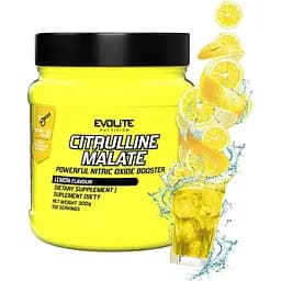Аминокислота Evolite Nutrition Citrulline Malate Лимон 300 г