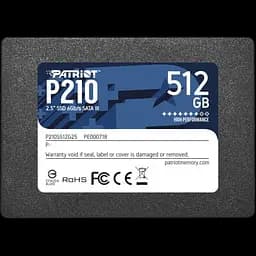 SSD 2.5" накопичувач Patriot P210 512GB (P210S512G25)