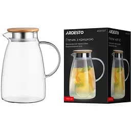 Глечик Ardesto з кришкою 1500 мл (AR2615ST) - мініатюра 4