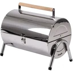 Гриль угольный Bo-Camp Barrel Silver (8108381)