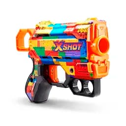 Швидкострільний бластер Zuru X-Shot Skins Menace Striper 8 патронів (36515N) - мініатюра 2