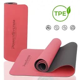 Килимок для йоги та фітнесу Power system 183х61х0,6 см fit0011585 - мініатюра 2