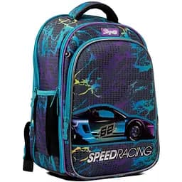 Школьный рюкзак 1Вересня каркасный S-98 Speed Racing