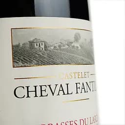 Вино Castelet Cheval Fantille AOP Terrasses du Larzac червоне сухе 0.75 л - мініатюра 5
