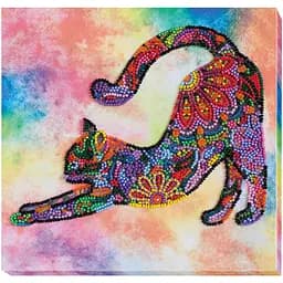 Набір-міді для вишивки бісером Грайливе кошеня AMB-060 20х20 см