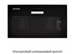 Витяжка Minola HBI 5614 BLF 1000 LED (повновбудована) - мініатюра 4