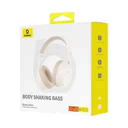 Бездротові навушники Baseus Bass 35 Max Wireless A00070800221-00 White - мініатюра 7