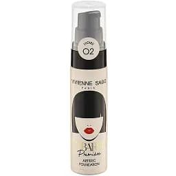 Тональный крем Vivienne Sabo Cabaret Premiere Artistic Foundation со сценическим эффектом тон 02 (Ivoire) 25 мл
