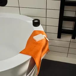 Рушник MBM Home Терра 30x50 см помаранчевий-туманний (BT-14 S ORANGE/FOGGY) - мініатюра 8
