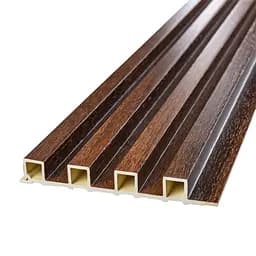 Декоративна стінова рейка Sticker Wall 160x23x3000мм (D) SW-00001536 Коричнева