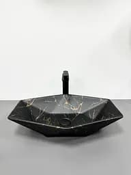 Умивальник VBI Venezia S marble matt накладний VBI-012403, Мармур - мініатюра 2